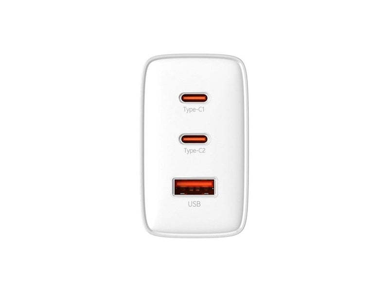 Baseus Wall charger  OS-Cube Pro 2xUSB-C + USB 65W (white)