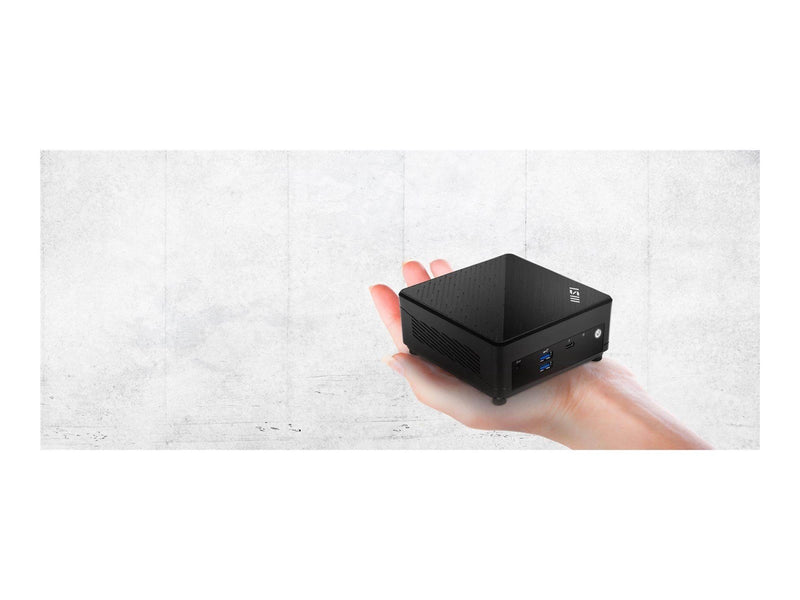 MSI Cubi 5 12M - mini PC - Core i7 1255U 1.7 GHz - 16 GB - SSD 512 GB