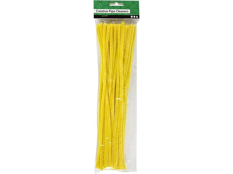 Creativ Company Chenille Yellow 30cm 50pcs.