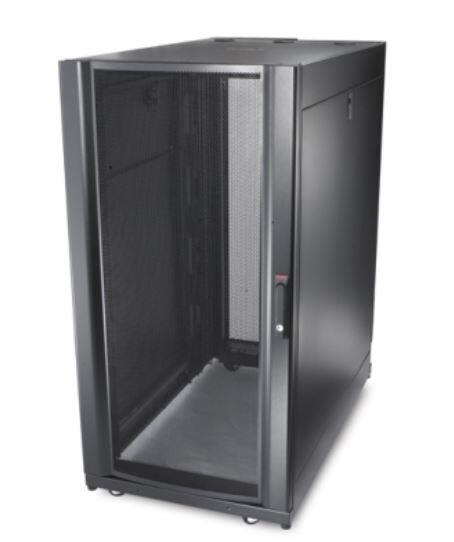 APC NetShelter SX Rack, 24 HE, Breite 600 mm und Tiefe 1070 mm – 566 kg. Shock Packaging (AR3104SP1)