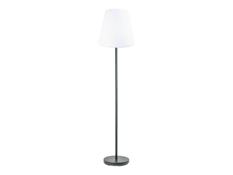 Schwaiger - floor lamp - LED - total: 2.16 W - RGB light - 3000 K - solar powered - white