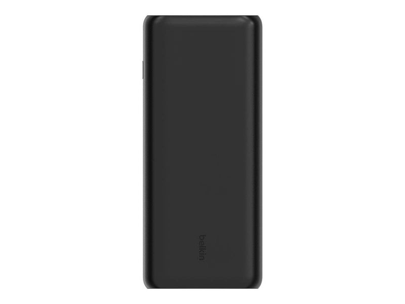 Belkin BoostCharge power bank - 2 x USB 24 pin USB-C - 20 Watt Powerbank (Akku) - schwarz - 20000 mAh