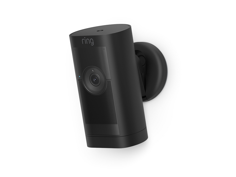 Ring Stick Up Cam Pro Outdoor Camera Battery Black