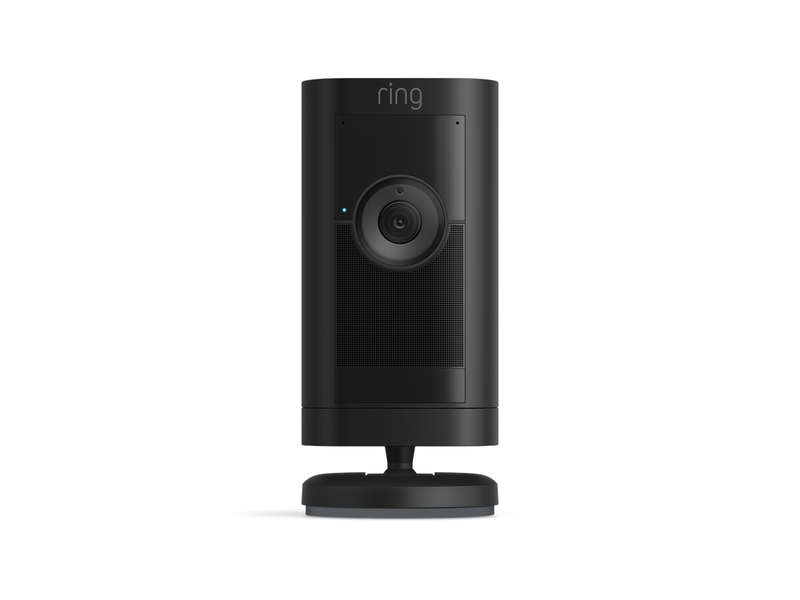 Ring Stick Up Cam Pro Outdoor Camera Battery Black