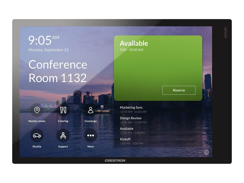 Crestron Electronics Crestron TSS-770 Series TSS-770-T-B-S-LB KIT - for Microsoft Teams - room manager - Bluetooth 802.11a/b/g/n
