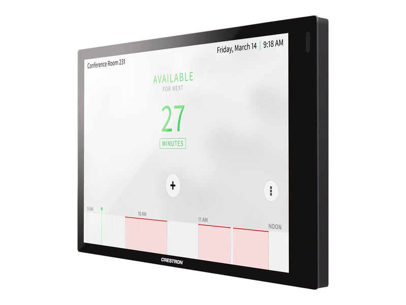 Crestron Electronics Crestron Room Scheduling Touch Screen TSS-770-B-S-LB KIT - room manager - Bluetooth 802.11a/b/g/n/ac - smoo