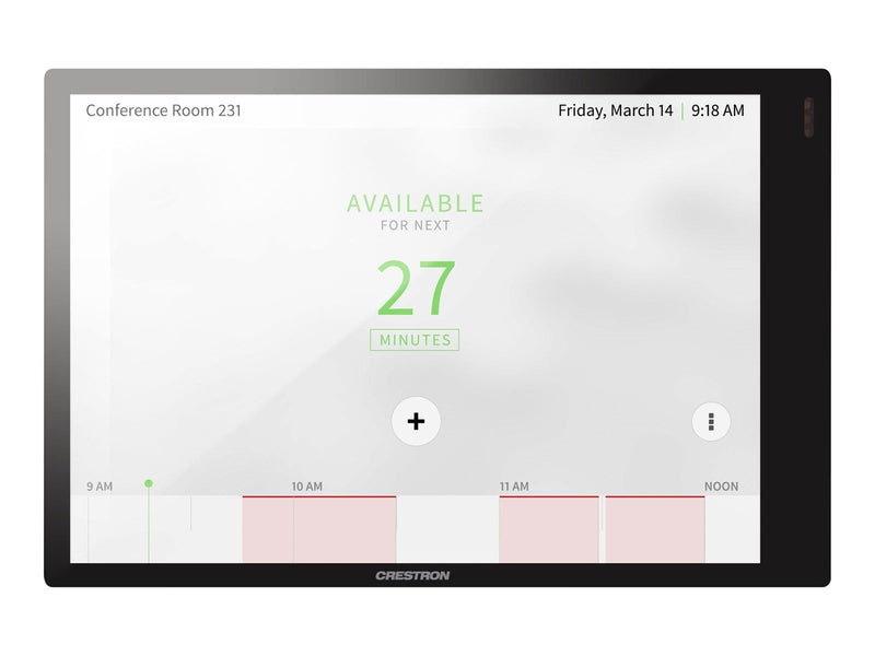 Crestron Electronics Crestron Room Scheduling Touch Screen TSS-770-B-S-LB KIT - room manager - Bluetooth 802.11a/b/g/n/ac - smoo
