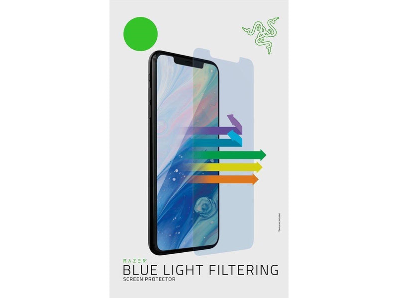 Razer Blue Light Filtering Screen Protector for Apple iPhone XR
