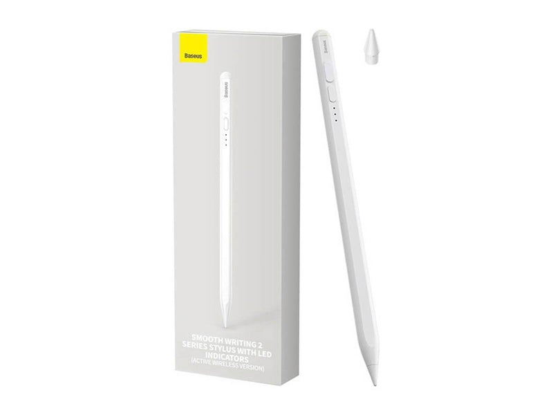 Baseus Smooth Writing 2 Stylus Pen with LED Indicators (white)