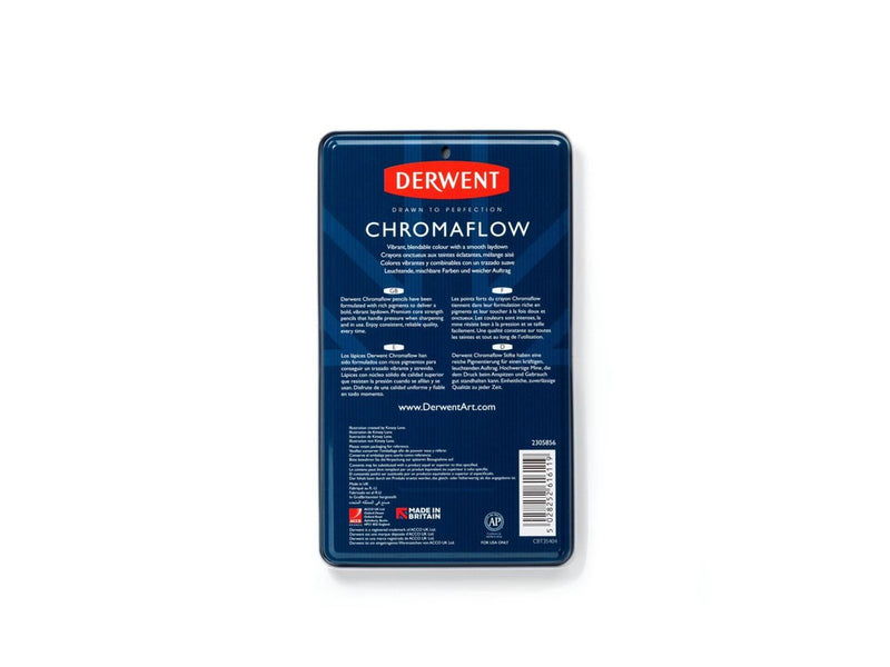 Derwent Chromaflow 12 Tin