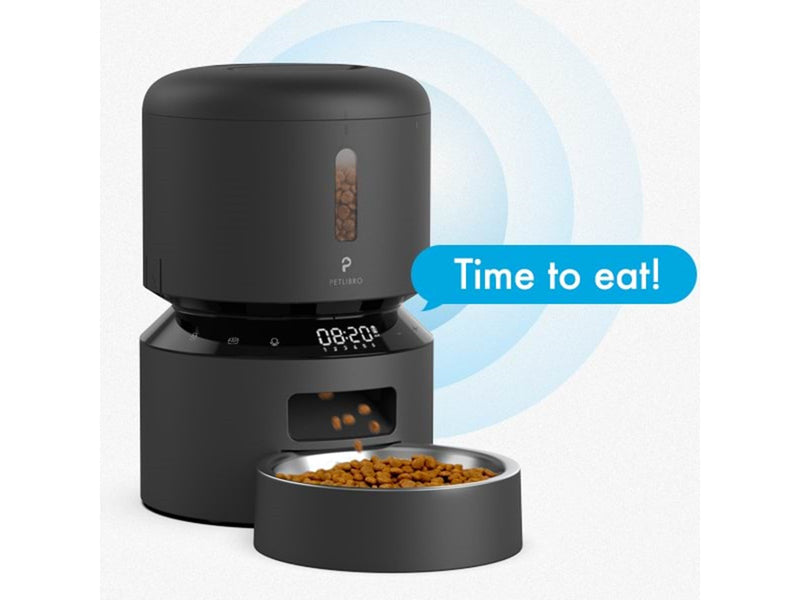 Pet Libro GRANARY AUTOMATIC FEEDER 3L BLACK-UK&EU ADAPTER