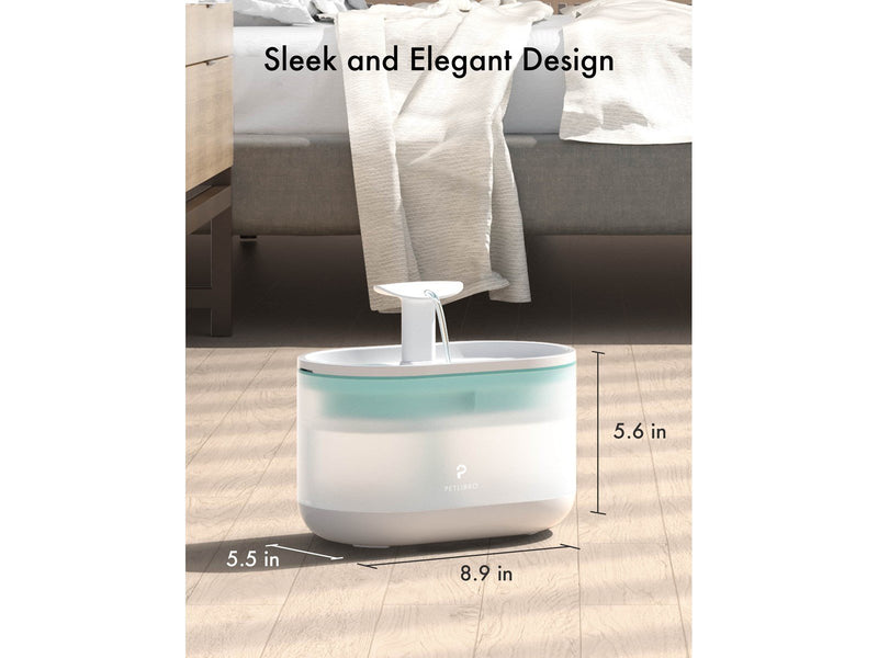 Pet Libro CAPSULE WATER FOUNTAIN BLUE-UK&EU ADAPTER