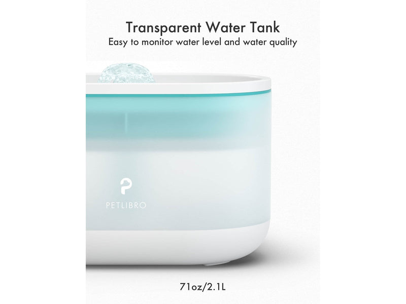 Pet Libro CAPSULE WATER FOUNTAIN BLUE-UK&EU ADAPTER