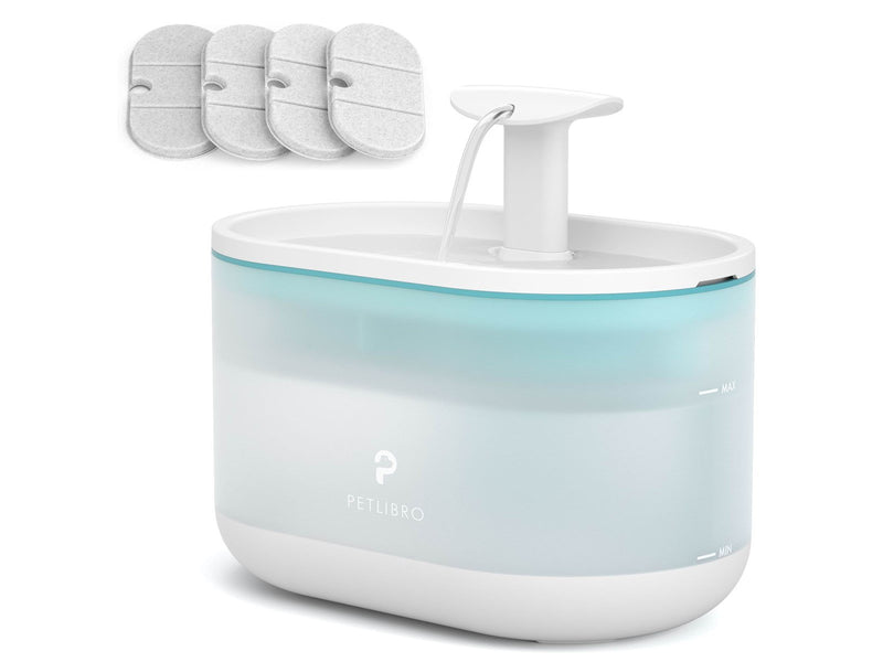 Pet Libro CAPSULE WATER FOUNTAIN BLUE-UK&EU ADAPTER