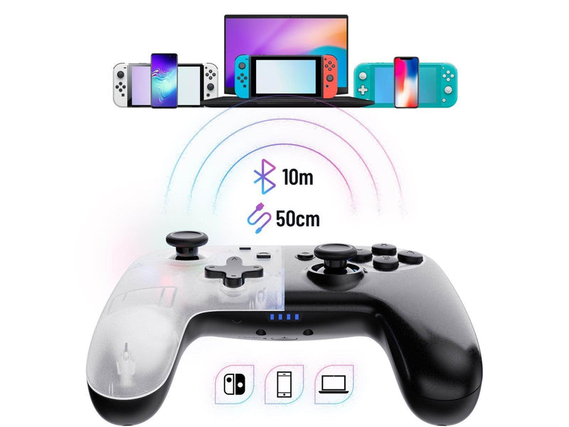 Oniverse White Star - Wireless Controller - Nintendo Switch