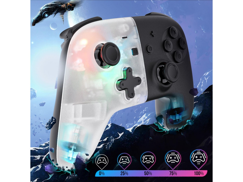 Oniverse White Star - Wireless Controller - Nintendo Switch