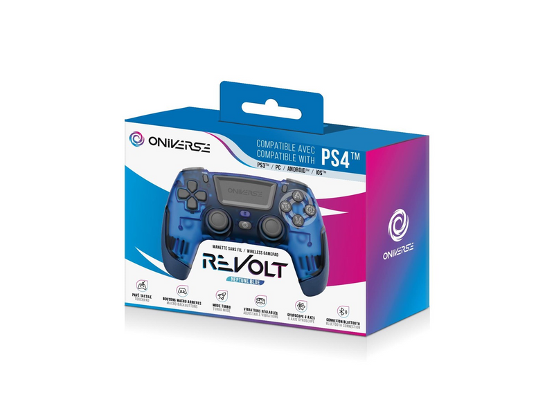 Oniverse Revolt - Neptune Blue - Wireless Controller - Sony PlayStation 4