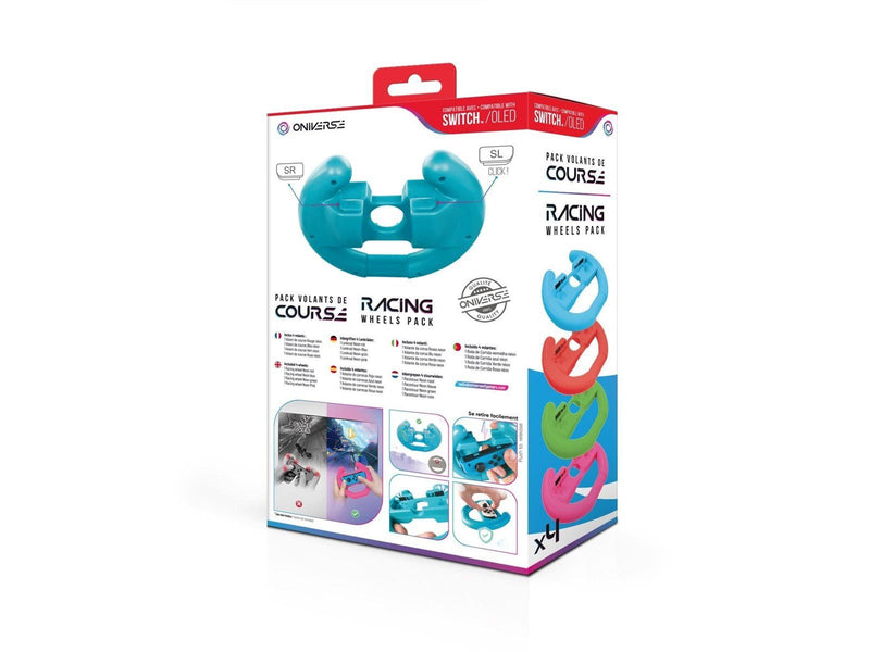 Oniverse PACK OF 4 RACING WHEEL CONTROLLER HOLDERS - Miscellaneous - Nintendo Switch