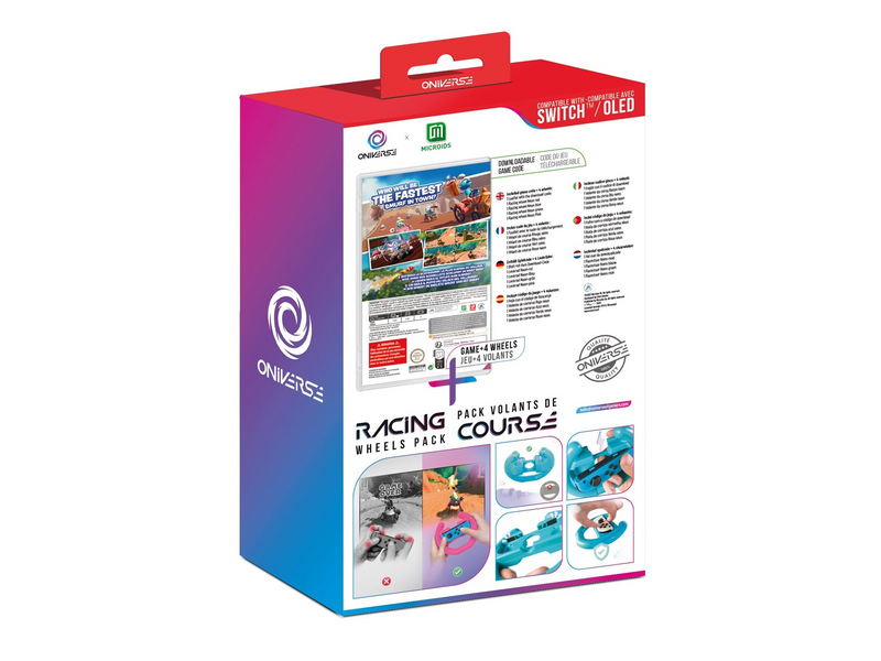Oniverse 4 STEERING WHEELS + SMURF CART BUNDLE - Miscellaneous - Nintendo Switch