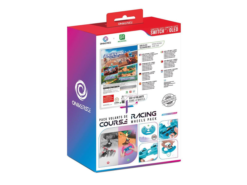 Oniverse 4 STEERING WHEELS + SMURF CART BUNDLE - Miscellaneous - Nintendo Switch