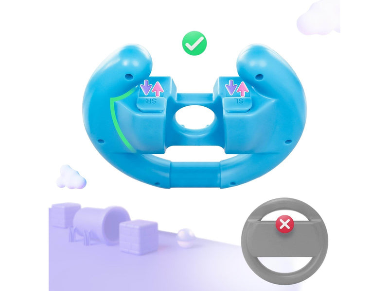 Oniverse 4 STEERING WHEELS + SMURF CART BUNDLE - Miscellaneous - Nintendo Switch