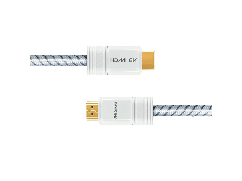 Oniverse 8K HDMI CABLE - WHITE - Wired