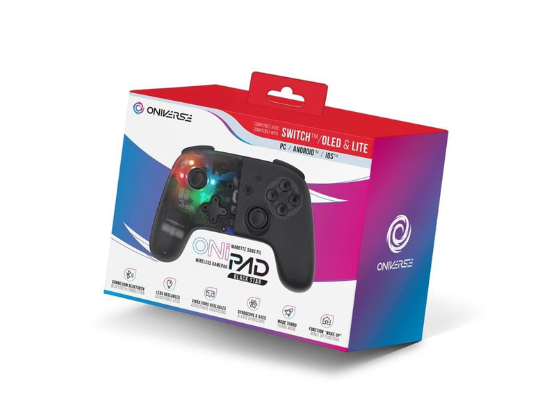 Oniverse BLACK STAR - Wireless Controller - Nintendo Switch