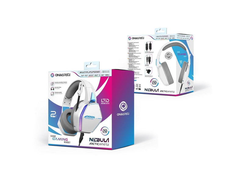 Oniverse NEBULA - ARCTIC WHITE - Wired Headset - Sony PlayStation 4