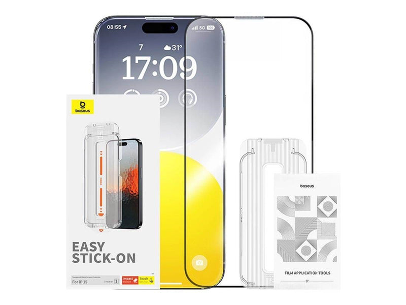 Baseus Sapphire Tempered Glass  0.3mm for iPhone 15