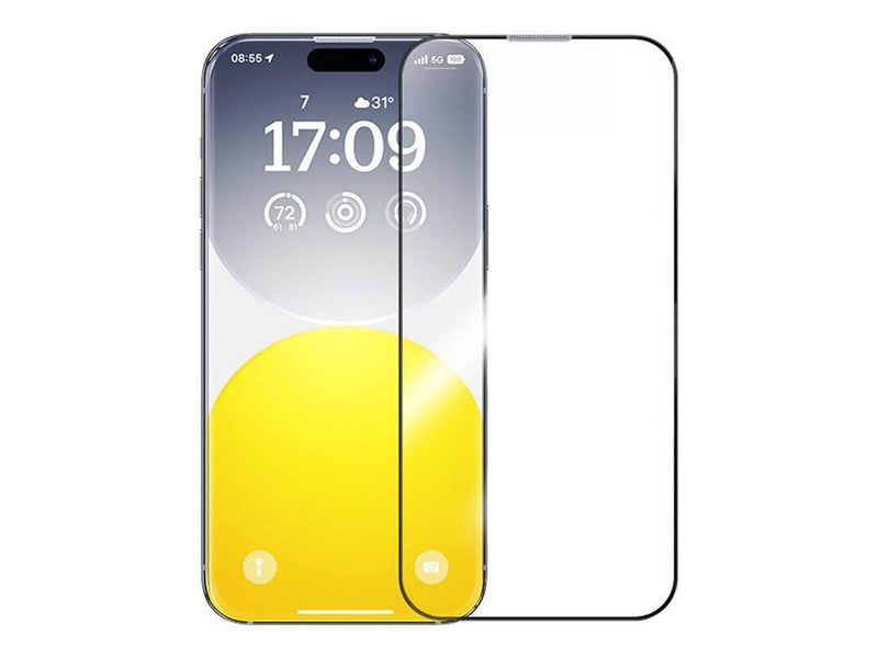 Baseus Sapphire Tempered Glass  0.3mm for iPhone 15 Pro Max