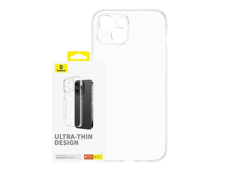 Baseus Phone Case for iPhone 15  OS-Lucent Series (Clear)
