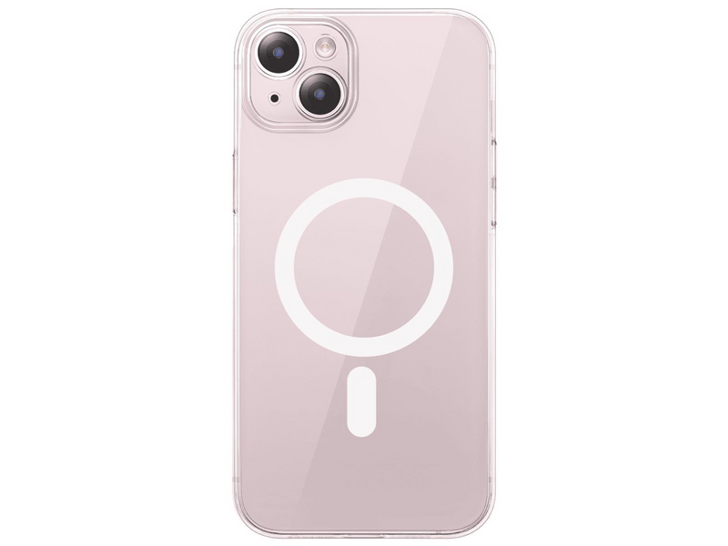 Baseus Magnetic Phone Case for iPhone 15 Plus  OS-Lucent Series (Clear)