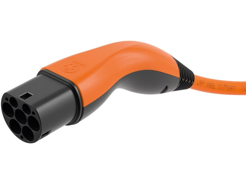 LAPP Type 2 Charging Cable, up to 22 kW, 7 m, orange