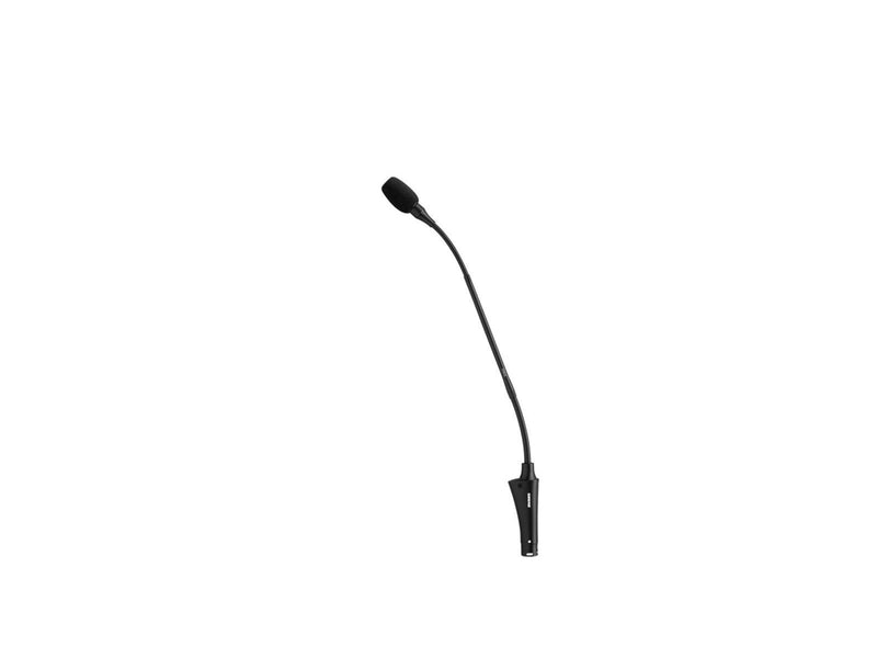 Shure GOOSENECK MIC 12in BLACK SWITCH/LED