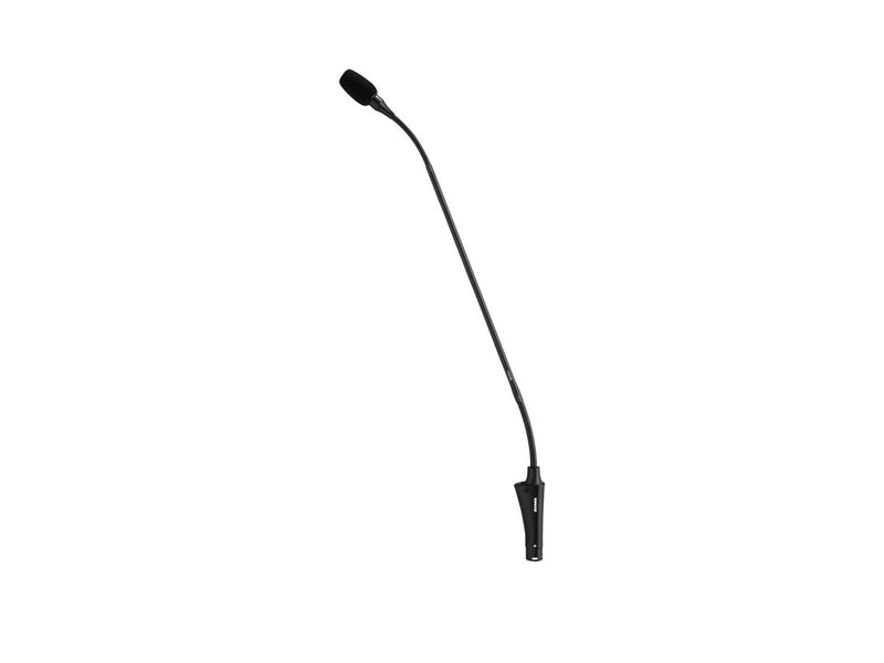 Shure GOOSENECK MIC 18in BLACK SWCH/LED