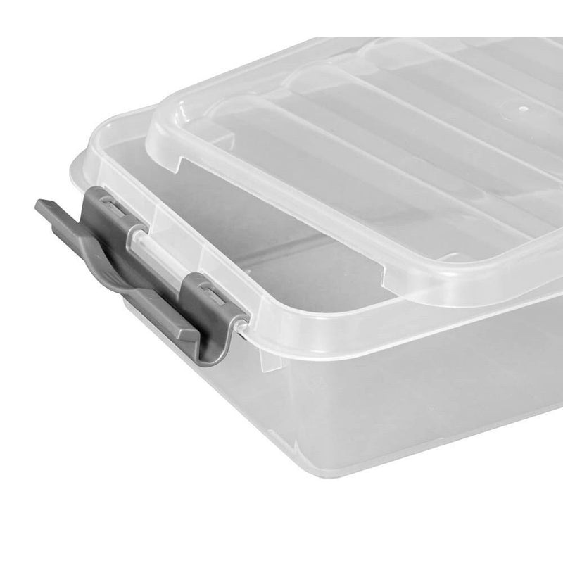 sunware Q-line Aufbewahrungsbox 1,0 l 20,0 x 15,0 x 6,0 cm - transparent