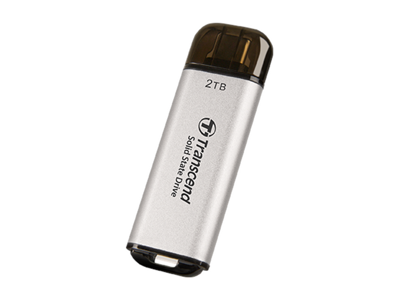 Transcend ESD300 Portable SSD - Silver - 512GB