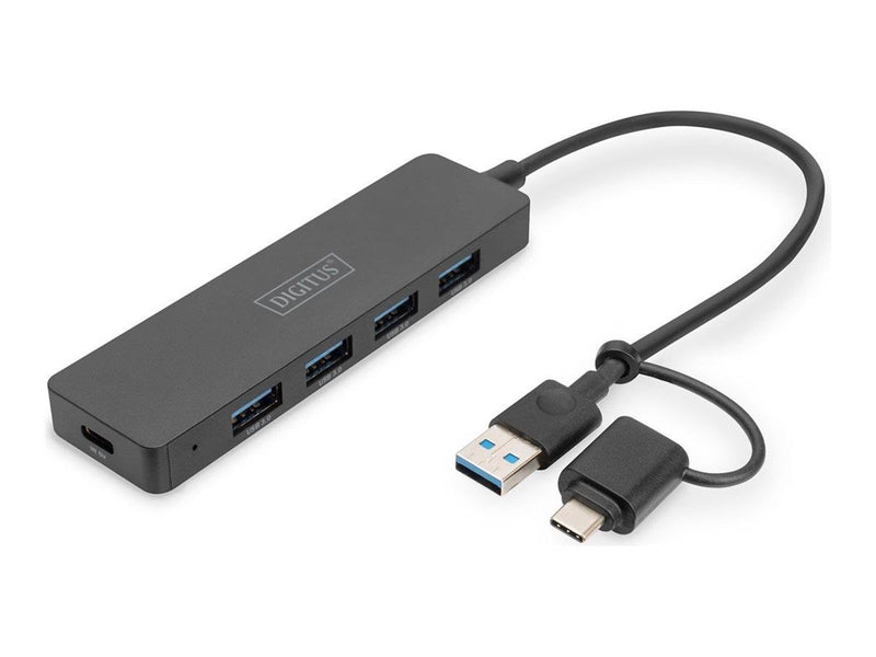 DIGITUS Slim Line - docking station - USB 3.0