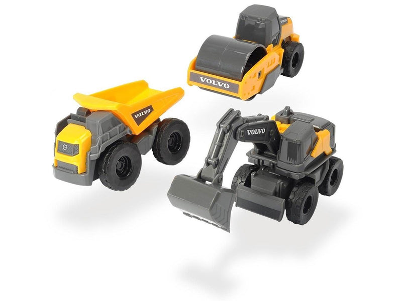 Dickie Volvo Micro Work Vehicles 3pcs.