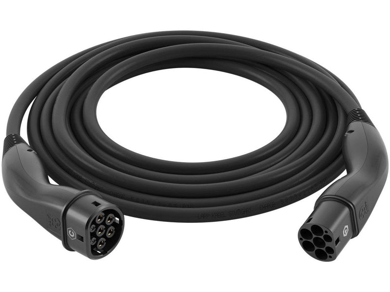 LAPP Type 2 Charging Cable, up to 22 kW, 10 m, black