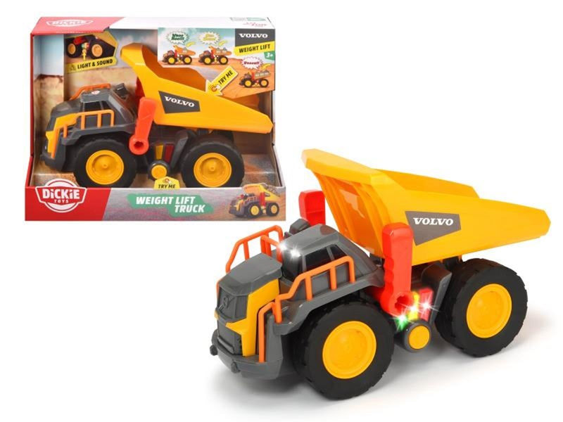 Dickie Volvo Dump Truck Light and Sound