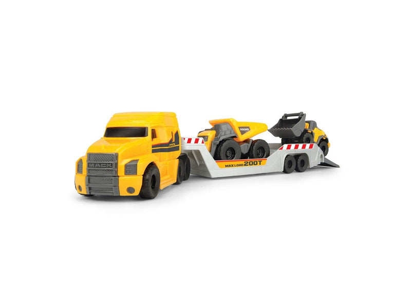 Dickie Volvo Micro Transporter with Work Vehicles