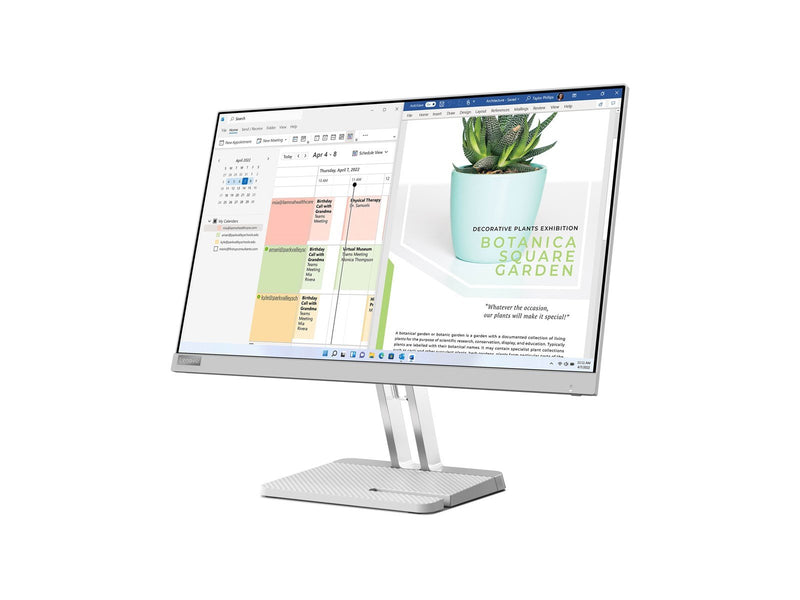 24" Lenovo L24e-40 - 1920x1080 - 100Hz - VA - VGA / HDMI