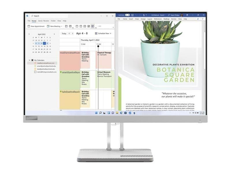 24" Lenovo L24e-40 - 1920x1080 - 100Hz - VA - VGA / HDMI