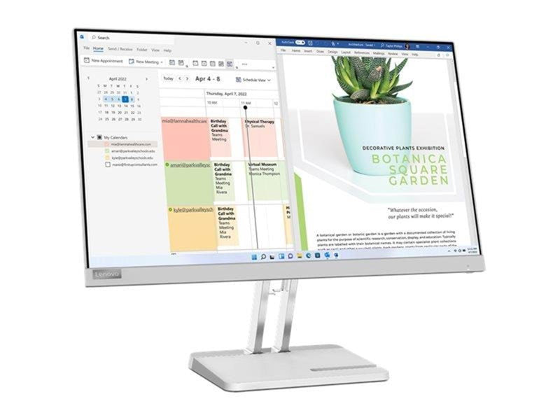 24" Lenovo L24e-40 - 1920x1080 - 100Hz - VA - VGA / HDMI