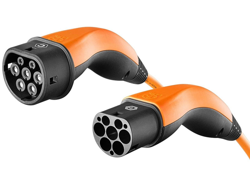 LAPP Type 2 HELIX Convenience Charging Cable, up to 22 kW, 5 m, orange