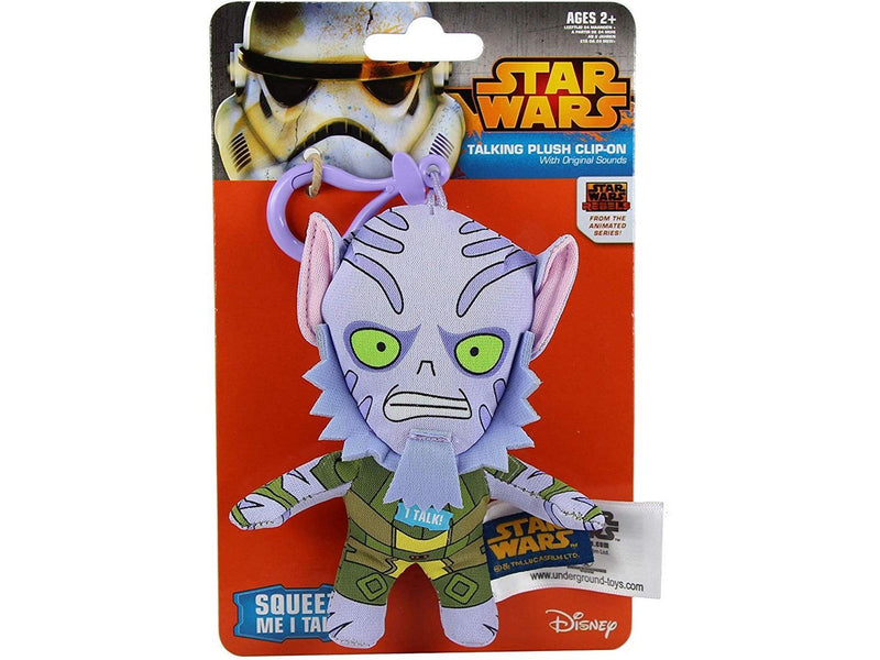 Star Wars Zeb mini plush figure with sound (English)