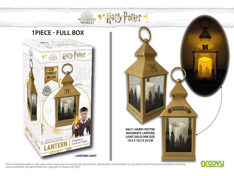Groovy UK - Harry Potter Lantern Light (Battery) - Lampe