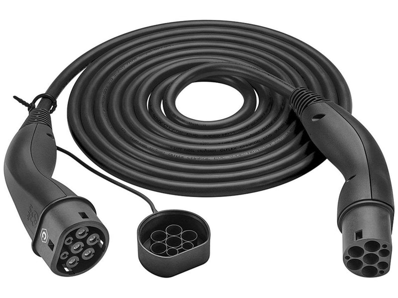 LAPP Type 2 HELIX Convenience Charging Cable, up to 11 kW, 5 m, black