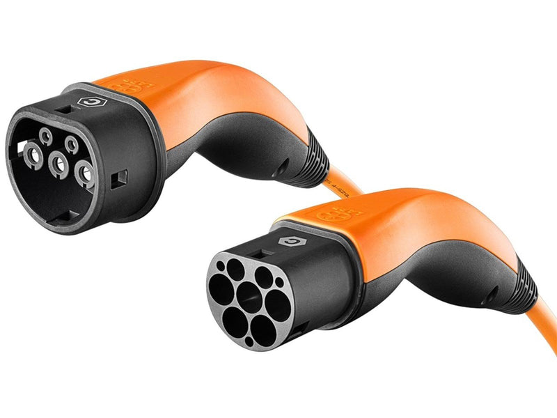 LAPP Type 2 Charging Cable, up to 7.4 kW, 7 m, orange